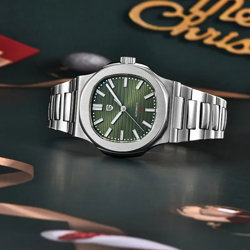 Pagani Design Nautilus Green Dial Automatic Men's Watch-  PD-1728